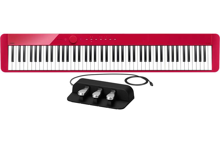Casio PX-S1000 Red With SP-34 Bundle