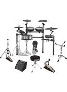 Roland TD-27KV V-Drums Electronic Drum Kit Amp Bundle