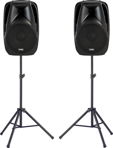 Laney Audiohub Venue AH115-G2 Speaker Pair with Stands Laney Audiohub Venue AH115-G2 Speaker Pair with Stands