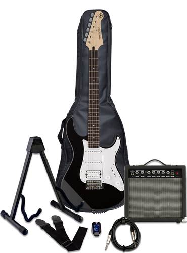 Yamaha Pacifica 012 Black Electric Guitar Pack