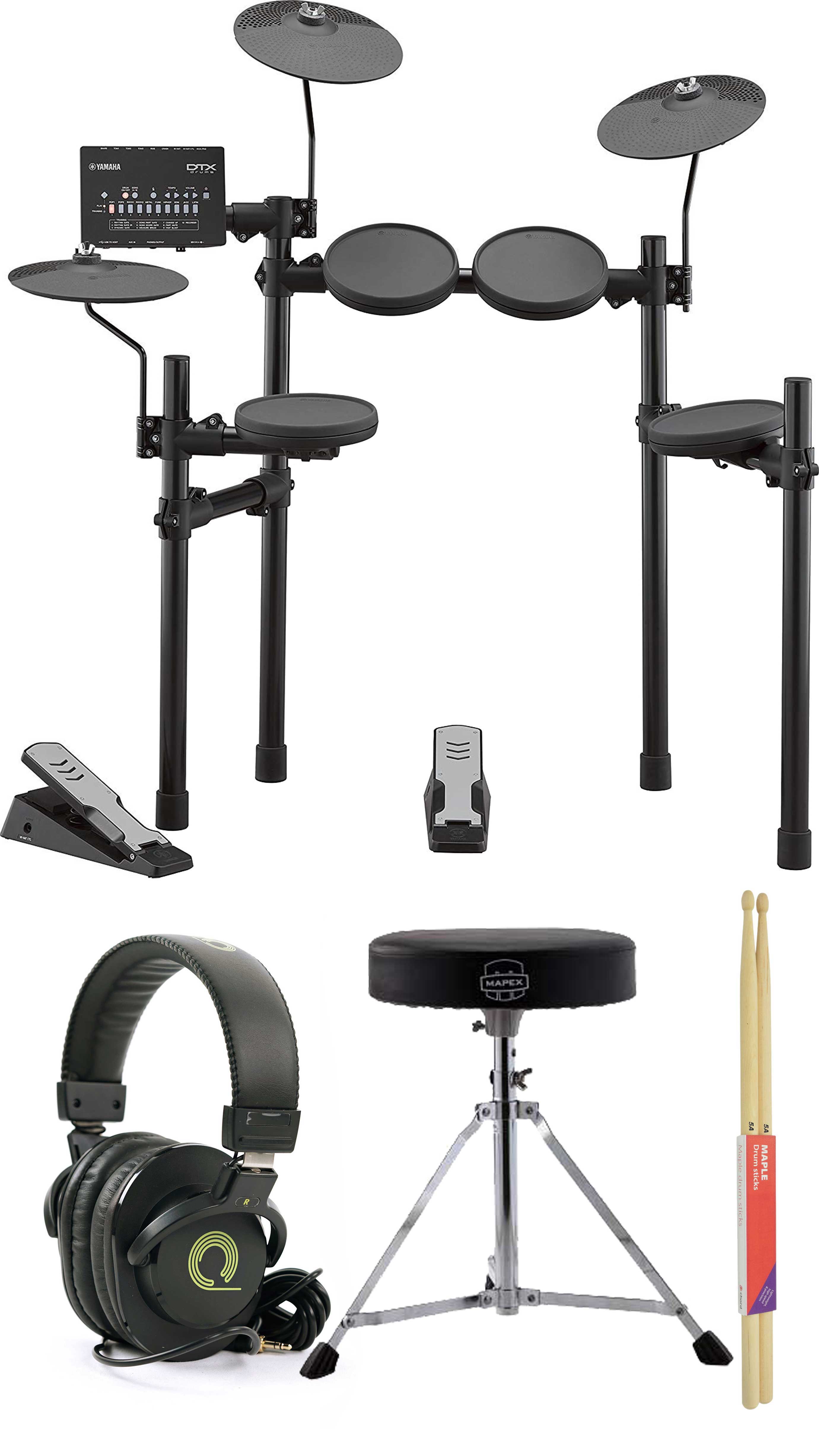 Yamaha DTX402K Electronic Drum Kit Pack