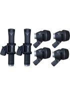 TOURTECH 6 Piece Drum Microphone Set