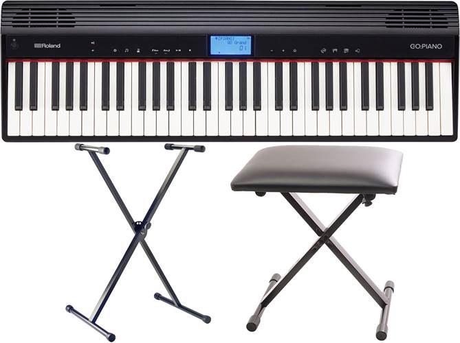 Roland GO Piano GO-61P Keyboard Pack 