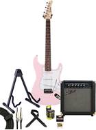 EastCoast ST1 Pack Shell Pink Rosewood Fingerboard