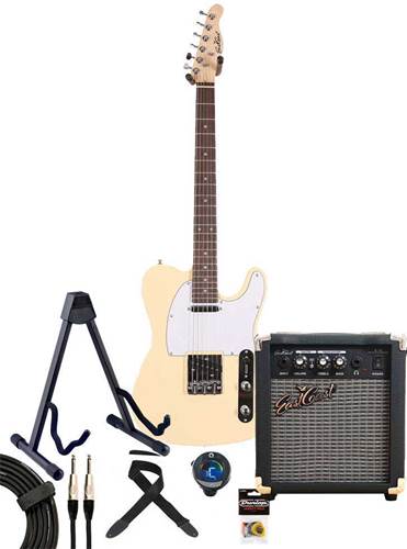 EastCoast T1 Pack Vintage White Rosewood Fingerboard EastCoast T1 Pack Vintage White Rosewood Fingerboard