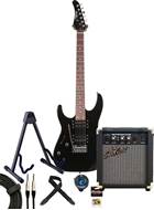 EastCoast HM1 Black Rosewood Fingerboard Left Handed Pack