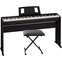 Roland FP-10 Bundle with Stand and Bench Front View
