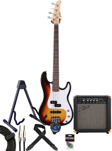 EastCoast PJ4 Sunburst Bass Pack EastCoast PJ4 Sunburst Bass Pack