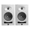 Kali Audio LP6 6 Inch Monitor Speaker White V2 (Pair) Front View