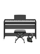 Yamaha P-145 88 Keys GHC Stage Piano with Stand and Pedals