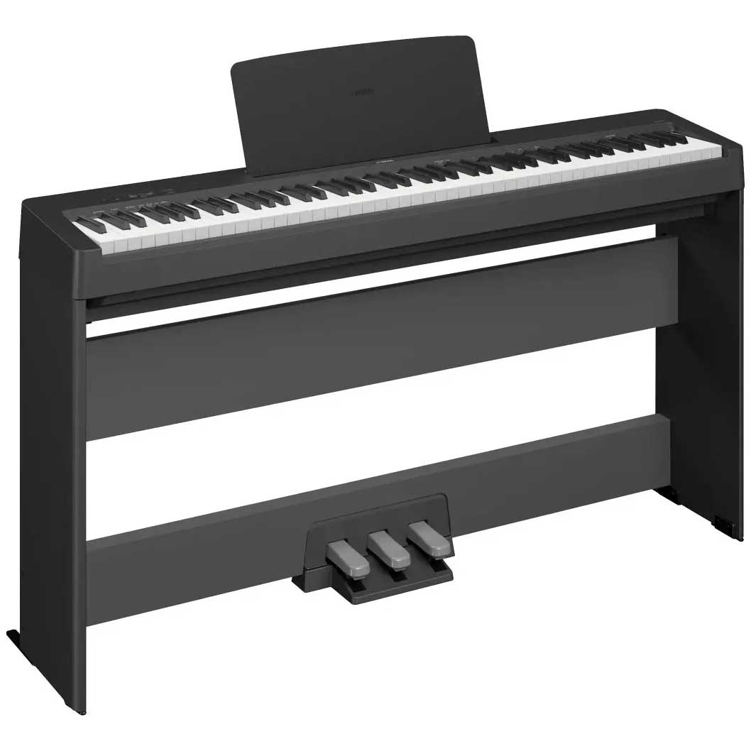 Yamaha P-145 88 Keys GHC Stage Piano With Stand And Pedals | Guitarguitar