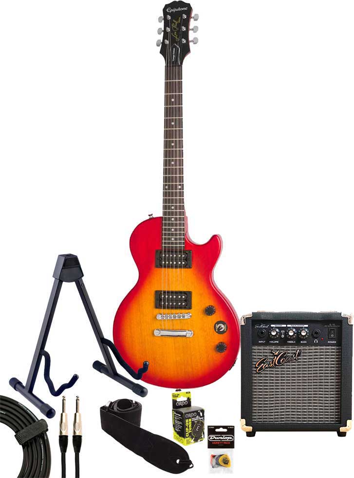 Epiphone Les Paul Special Satin E1 Heritage Cherry Pack