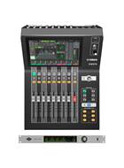 Yamaha DM3 Digital Mixer with Dante and Apollo x16D Ultimate Thunderbolt Audio Interface with Dante