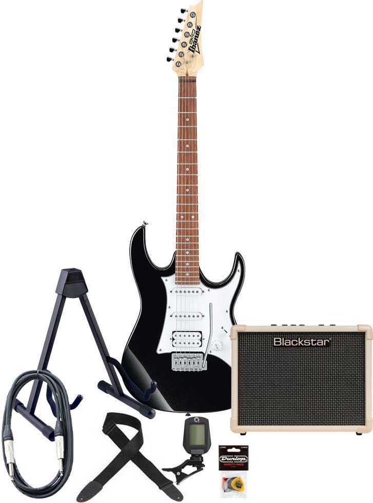 Ibanez GRX40 Electric Guitar Pack Black Night