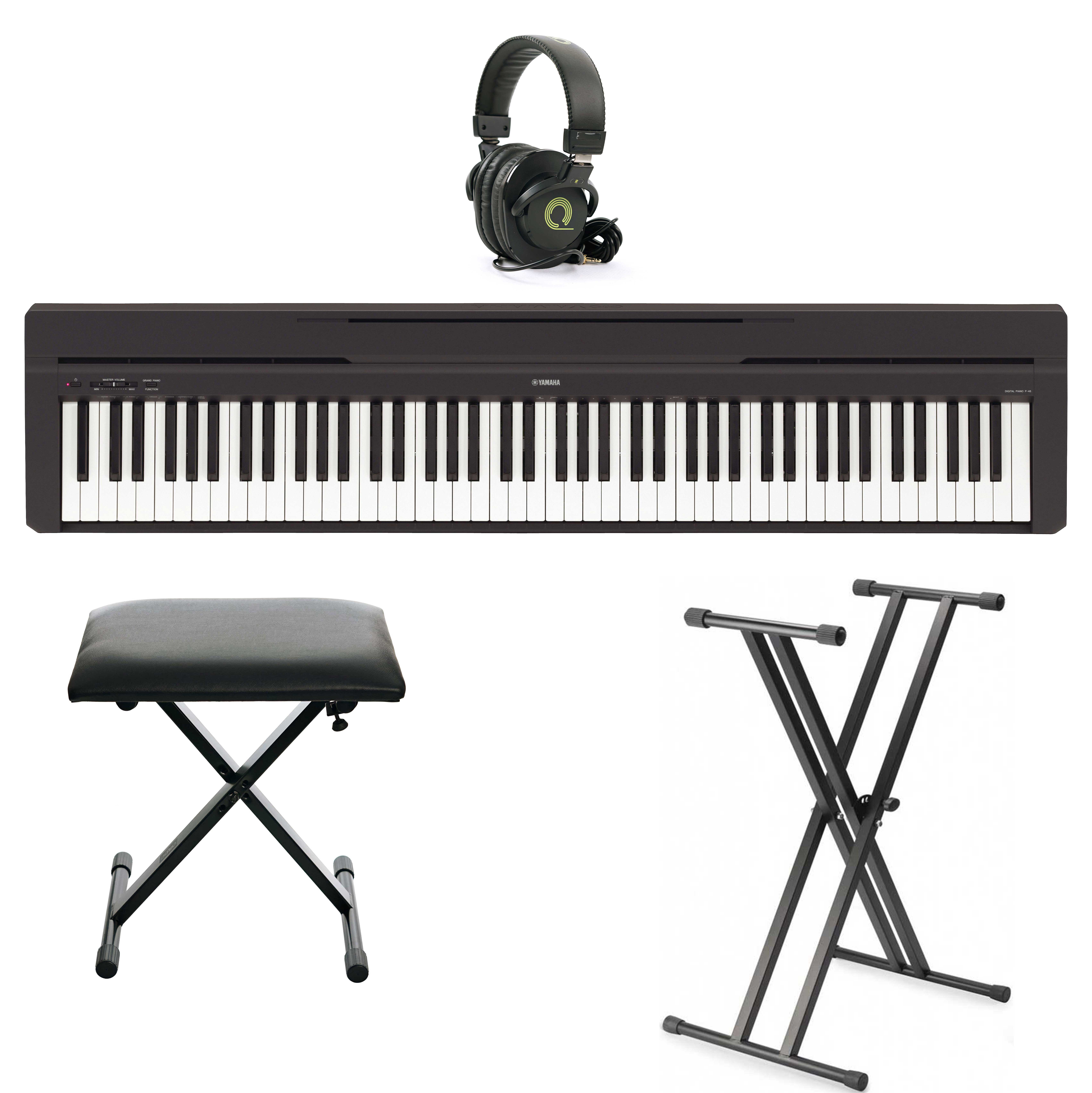 Yamaha P45 Stage Piano Bundle