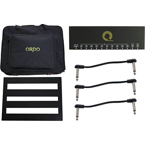 Ordo Pedalboard Ultimate Medium Kit - PB-4B and OP-12 Power Supply Ordo Pedalboard Ultimate Medium Kit - PB-4B and OP-12 Power Supply