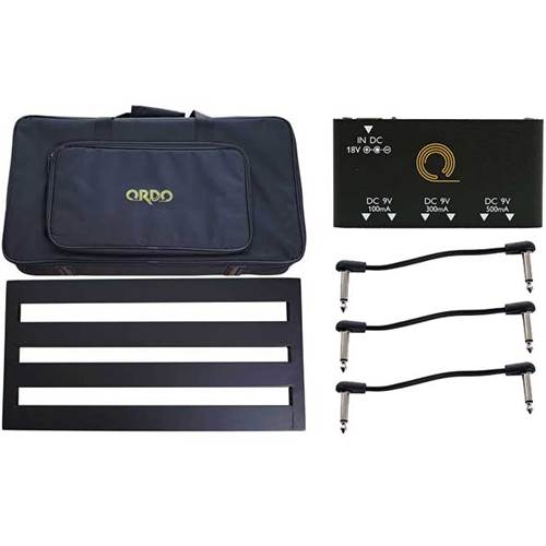 Ordo Pedalboard Starter Large Kit - PB-6-BK and OP-6 Power Supply Ordo Pedalboard Starter Large Kit - PB-6-BK and OP-6 Power Supply