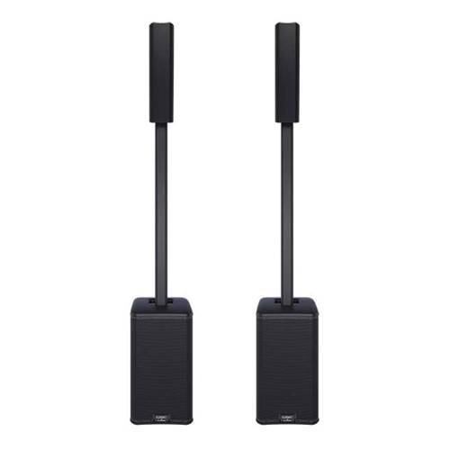 QSC KC12-BK 3000W Active 3-Way Column Loudspeaker System Pair QSC KC12-BK 3000W Active 3-Way Column Loudspeaker System Pair