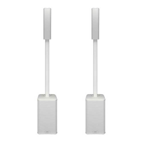 QSC KC12-WH 3000W Active 3-Way Column Loudspeaker System Pair QSC KC12-WH 3000W Active 3-Way Column Loudspeaker System Pair