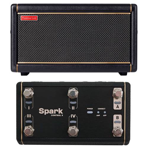 Positive Grid Spark 2 Combo Modelling Amp with Control-X Footswitch Positive Grid Spark 2 Combo Modelling Amp with Control-X Footswitch