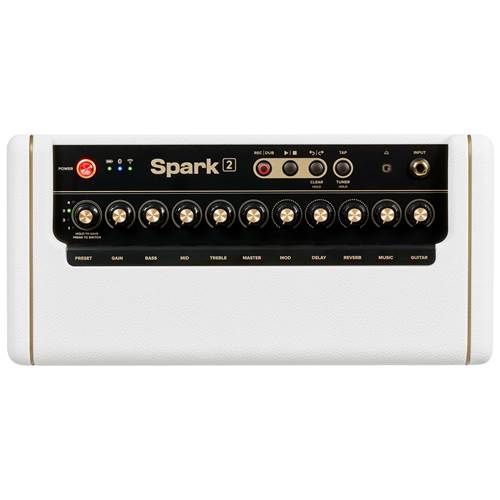 Positive Grid Spark 2 Pearl Combo Modelling Amp with Control-X Footswitch Positive Grid Spark 2 Pearl Combo Modelling Amp with Control-X Footswitch