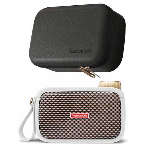 Positive Grid Spark Go Pearl Combo Modelling Amp with Travel Case Positive Grid Spark Go Pearl Combo Modelling Amp with Travel Case