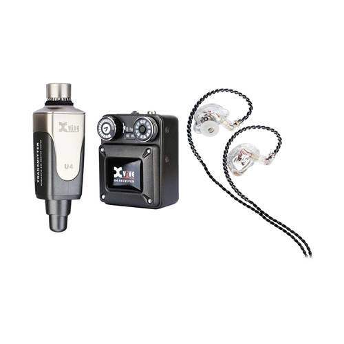 XVive XU4 Wireless IEM System with SPM-235 TR In-Ears XVive XU4 Wireless IEM System with SPM-235 TR In-Ears