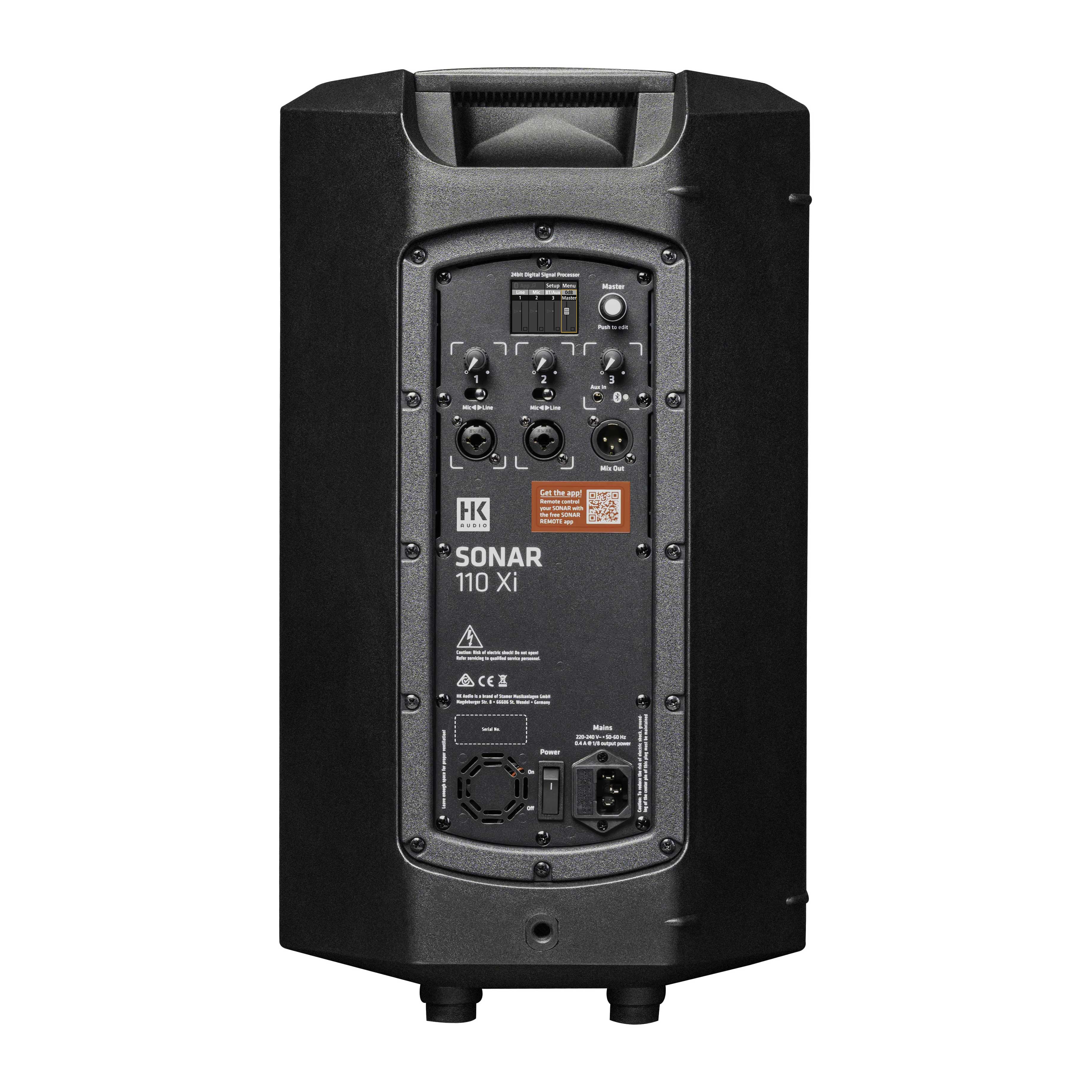 HK Audio SONAR 110 Xi 10 Inch Full-Range Active Loudspeaker (Pair)