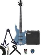 Ibanez GSR180 Pack Baltic Blue Metallic with Laney DBF30