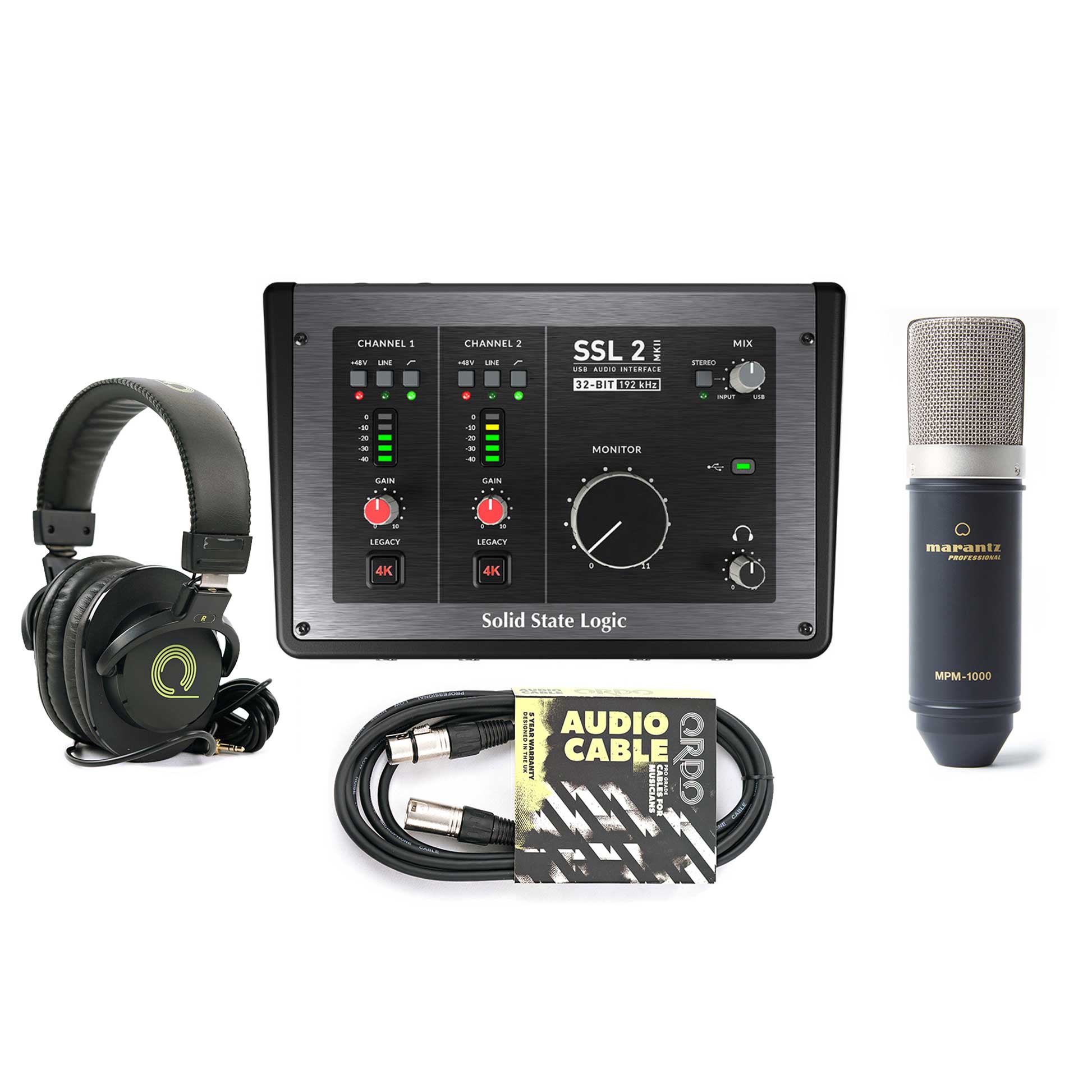 SSL SSL 2 V2 Interface Recording Bundle