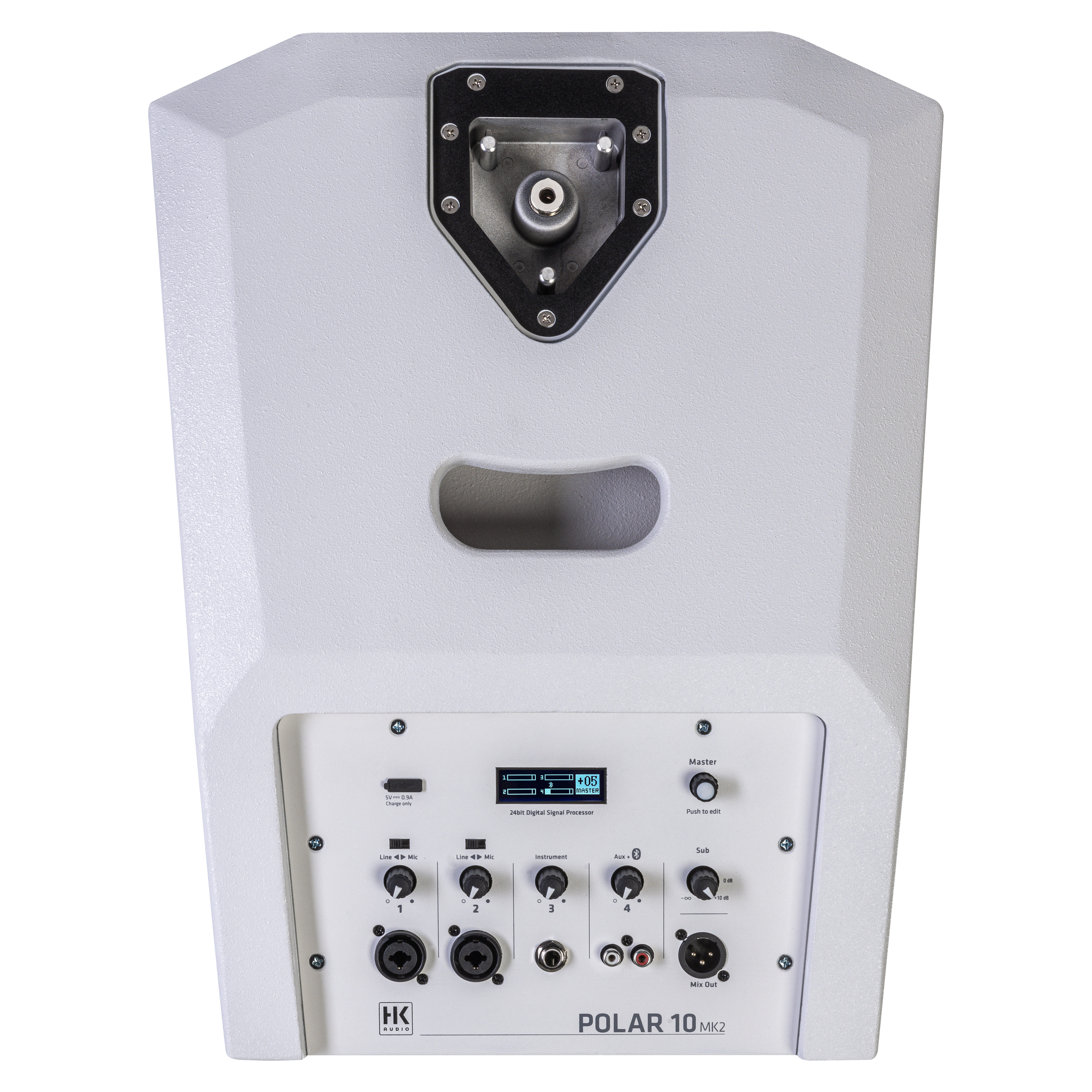 HK Audio Polar 10 MK2 Complete Speaker System in White (Pair)