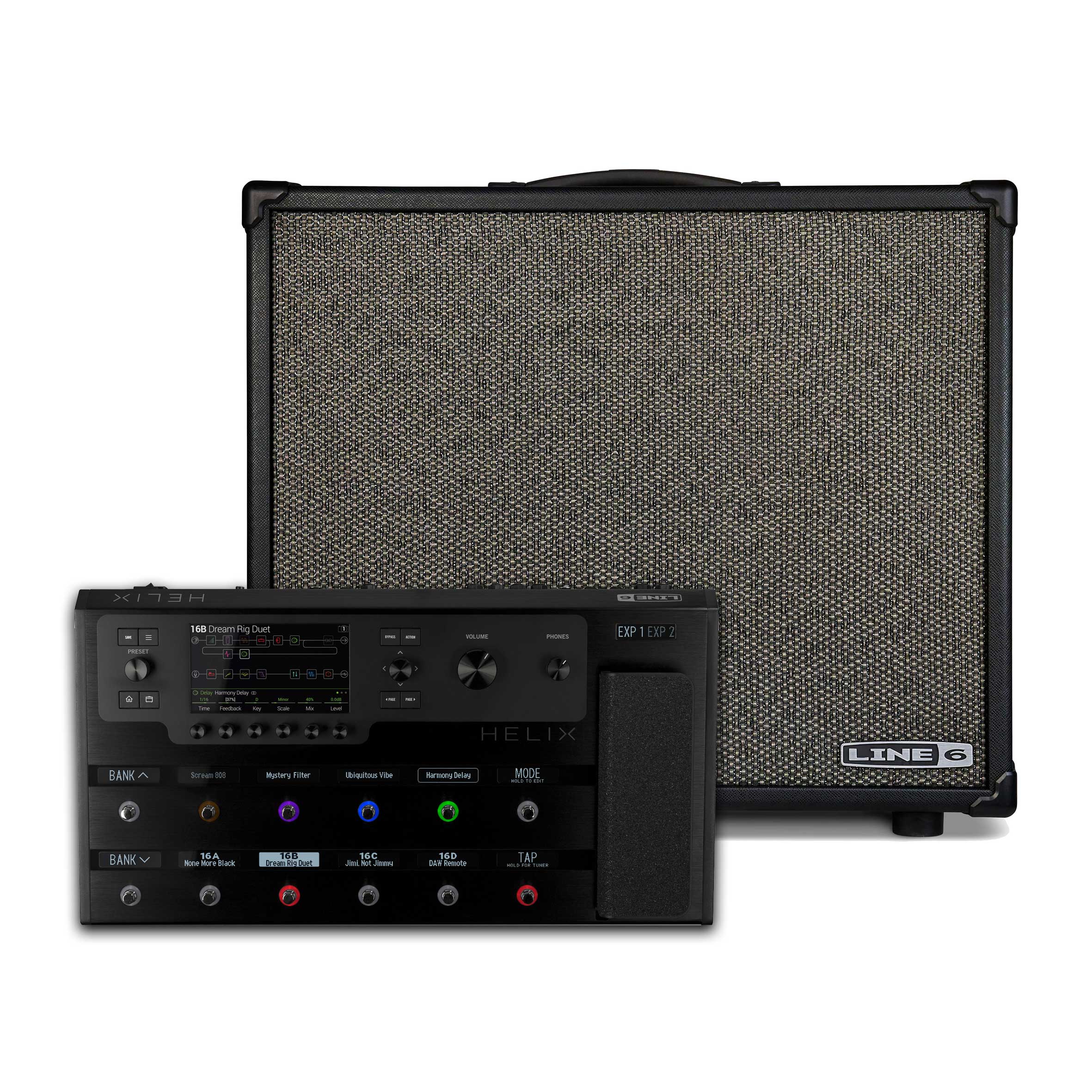 Line 6 Helix Floor and Powercab CL112 Bundle