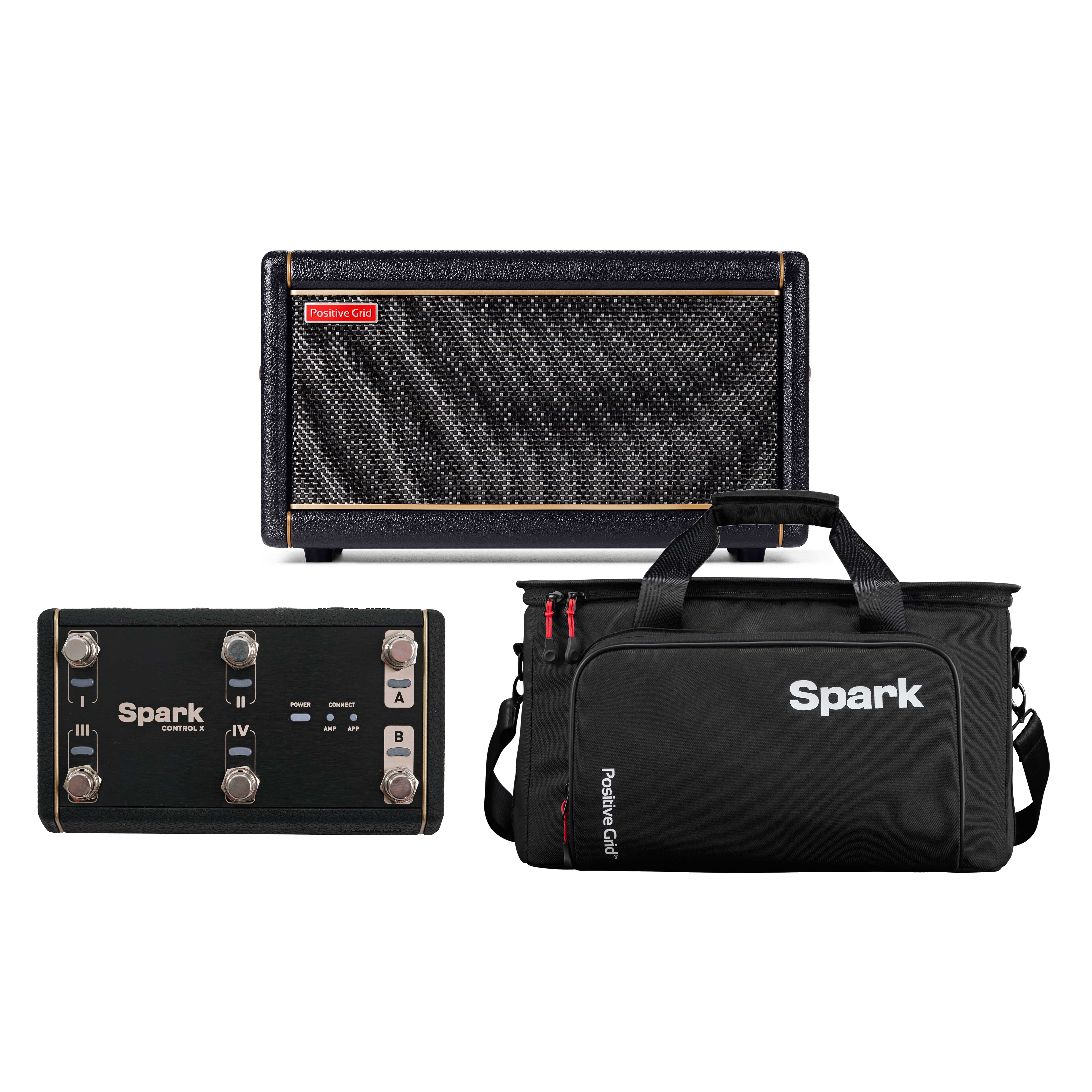 Positive Grid Spark 2 Combo Modelling Amp / Spark Control X / Spark 2 Bag Summer Sale Bundle
