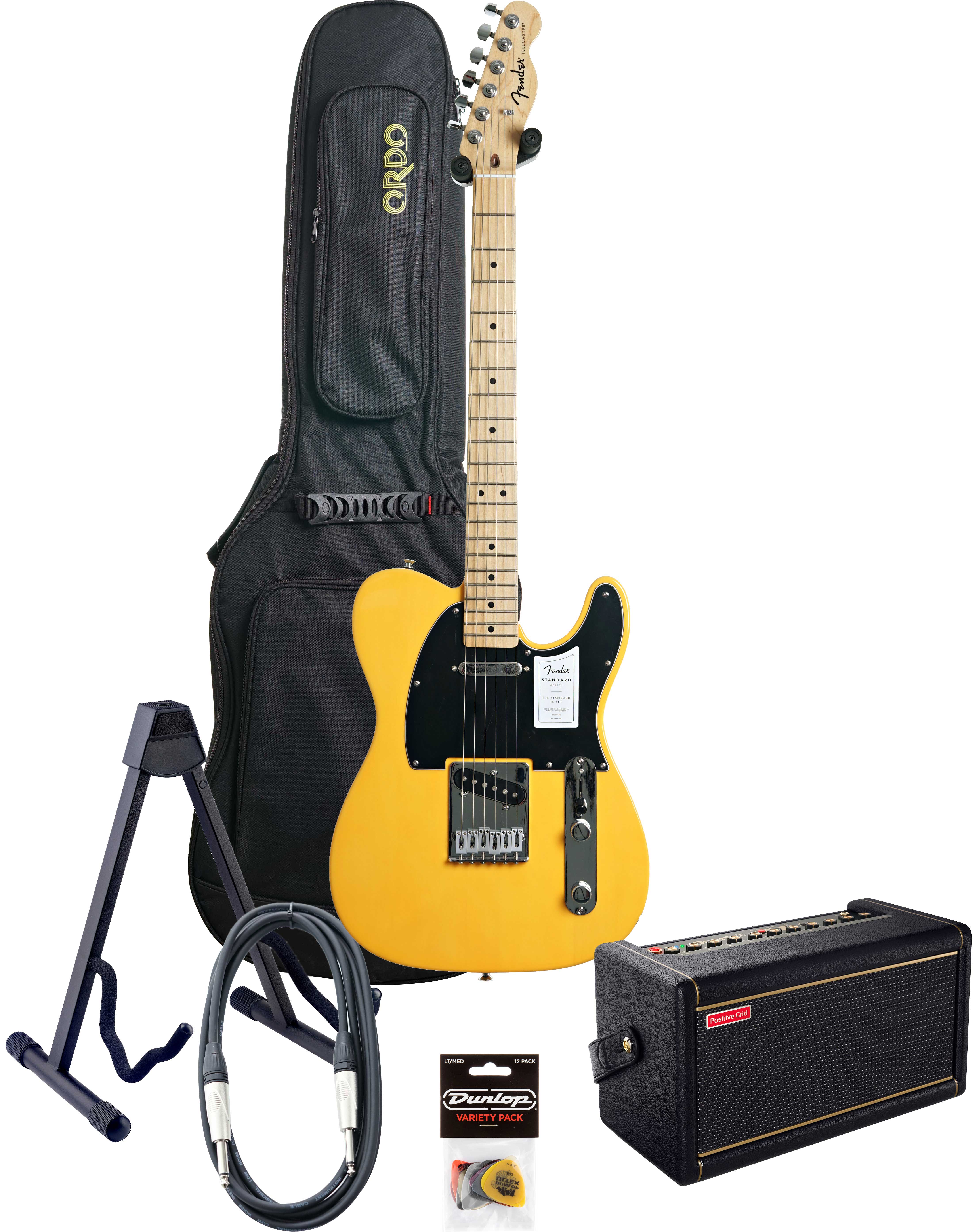 Fender Standard Telecaster & Spark 2 Package Butterscotch Blonde