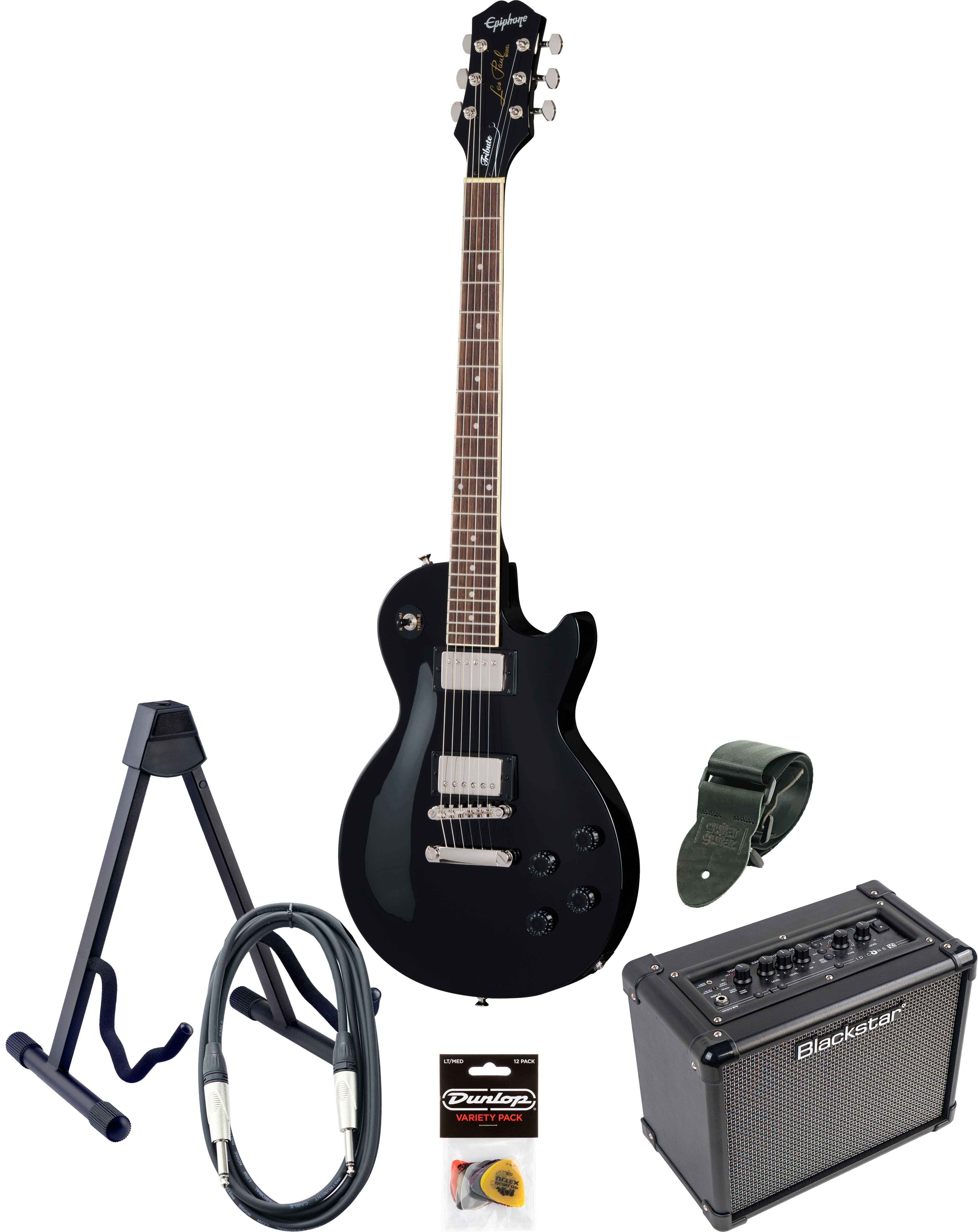 Epiphone Les Paul Tribute & ID Core Pack Ebony