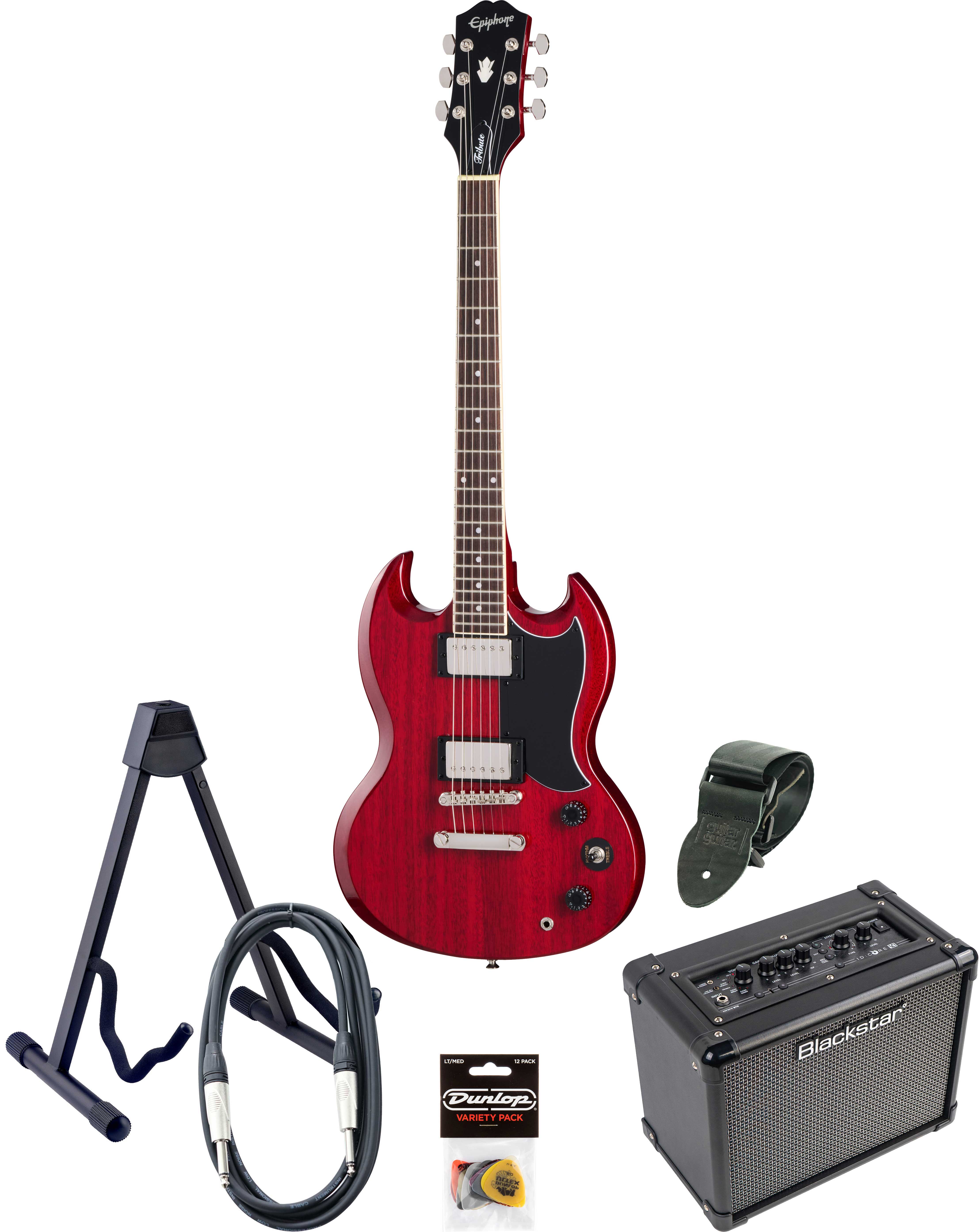 Epiphone SG Tribute & ID Core Pack Cherry
