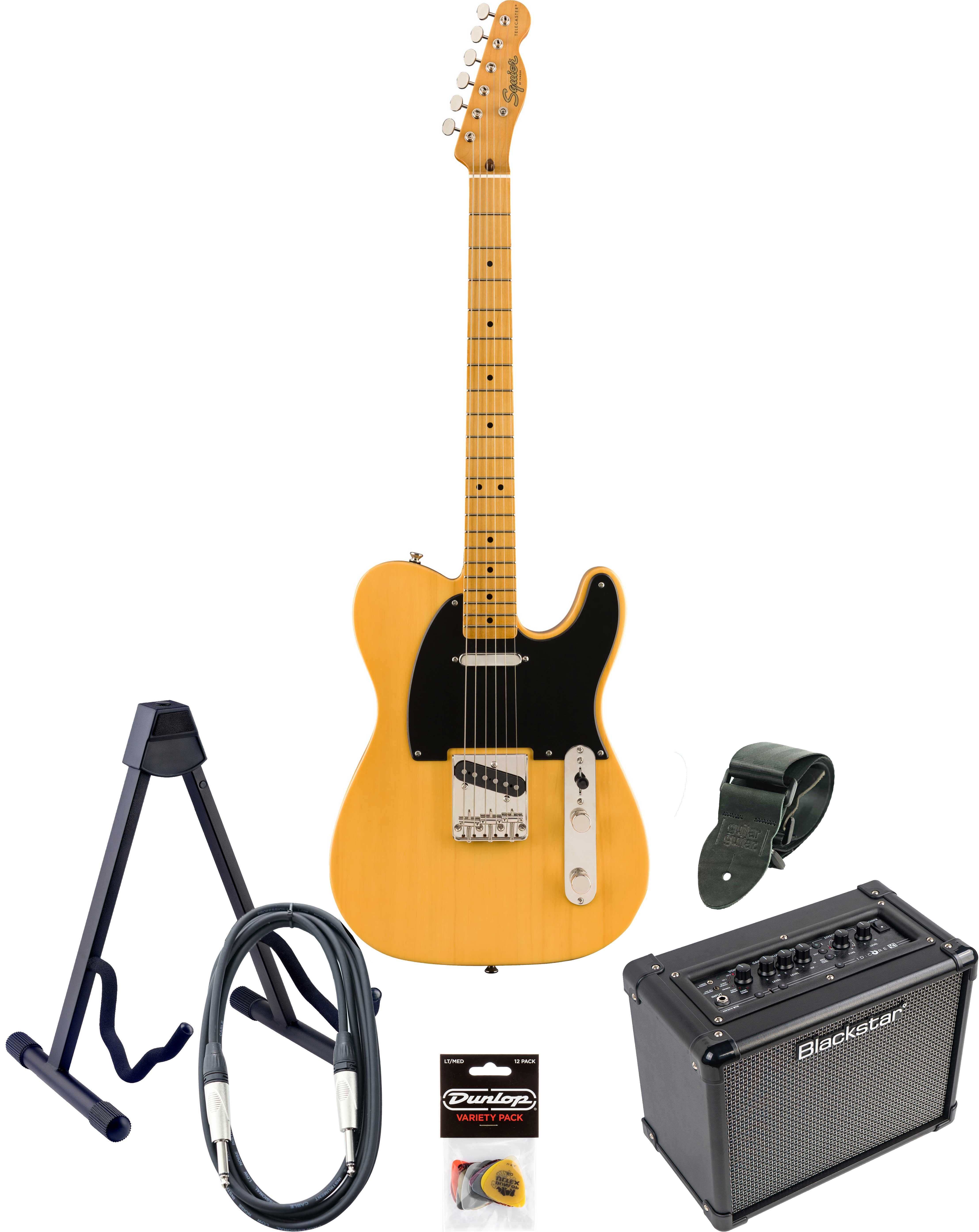 Squier Classic Vibe 50s Telecaster & ID Core Pack Butterscotch Blonde