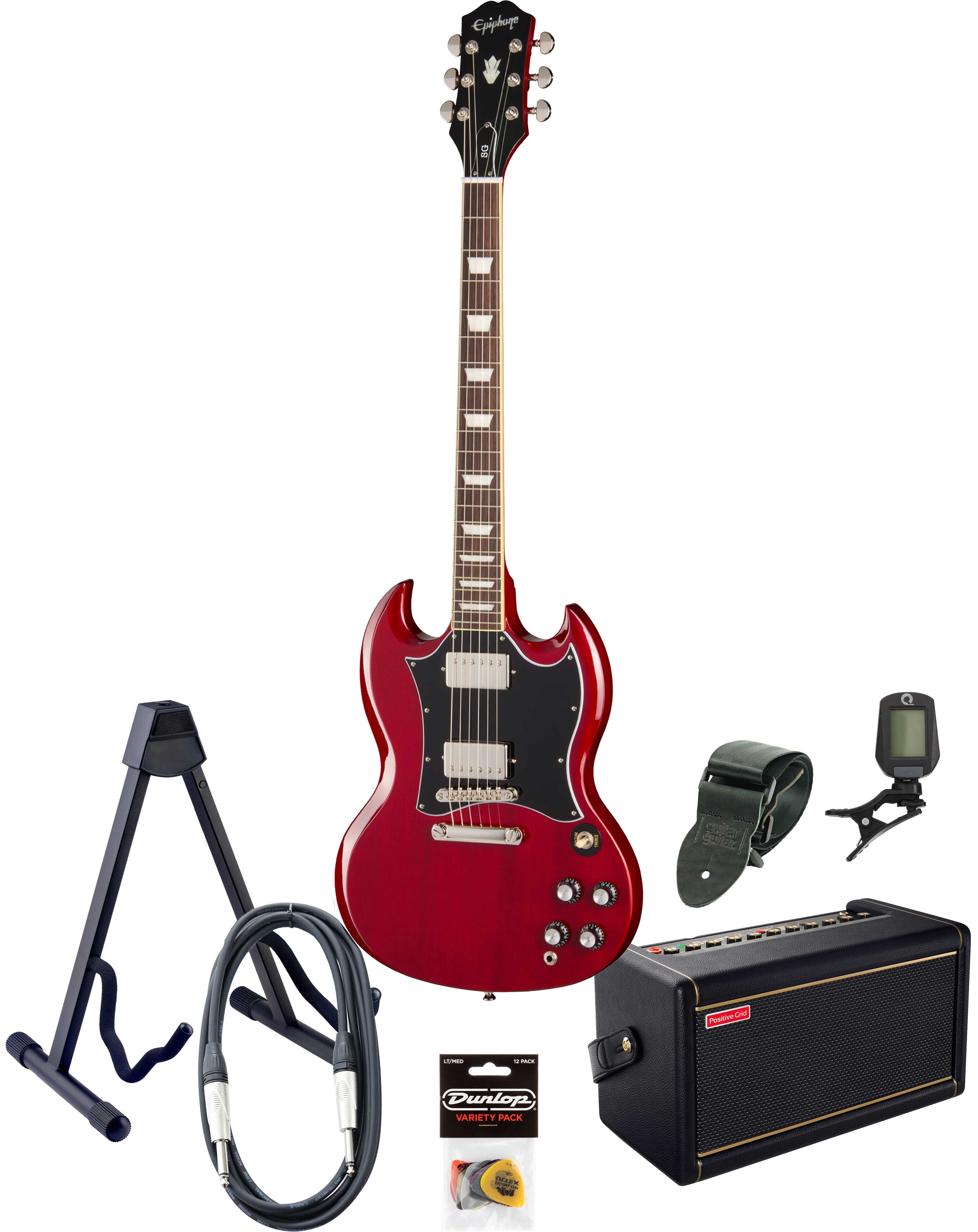 Epiphone SG Standard & Spark 2 Pack Cherry