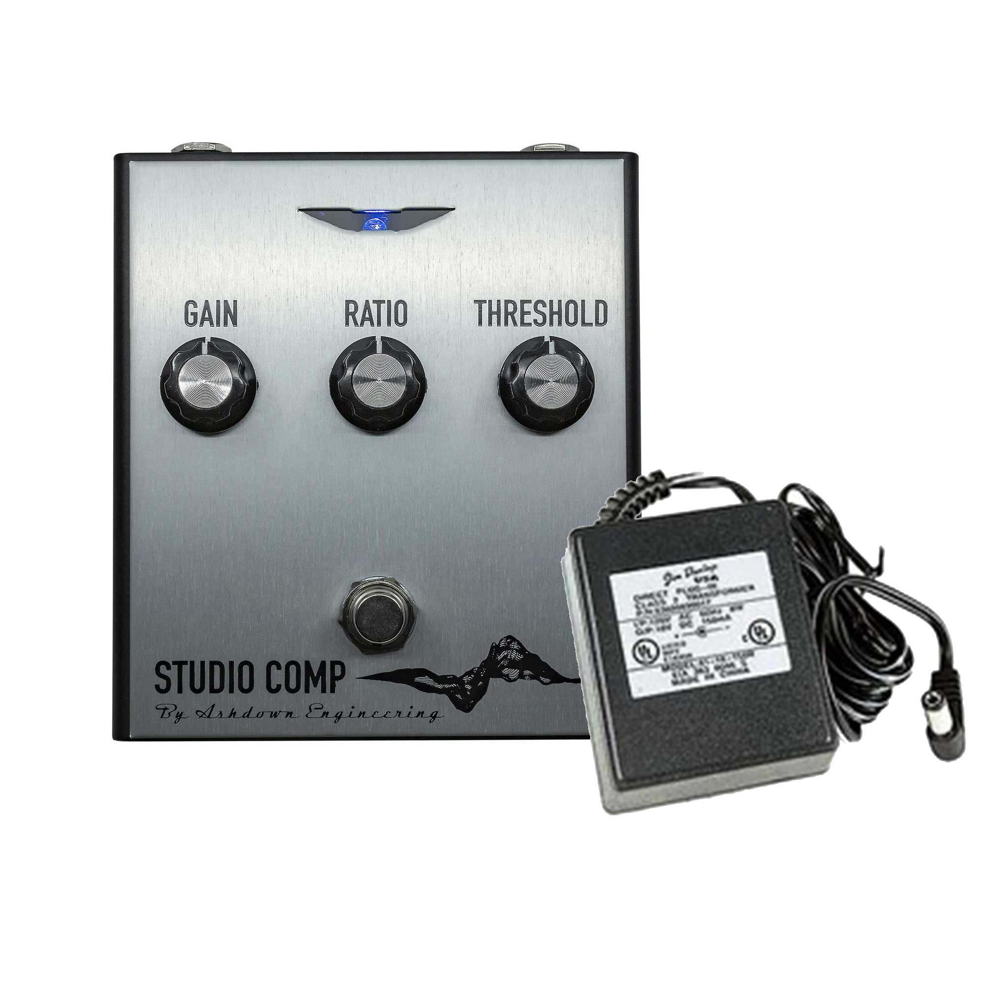Ashdown Studio Compressor Pedal Engineered in England with Power Supply