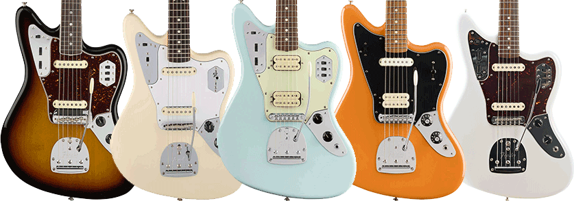 The Fender Jaguar Range