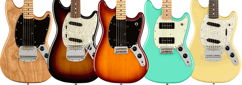 The Fender Mustang Range