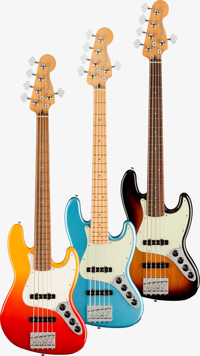Fender Player Plus Jazz Bass V Colours