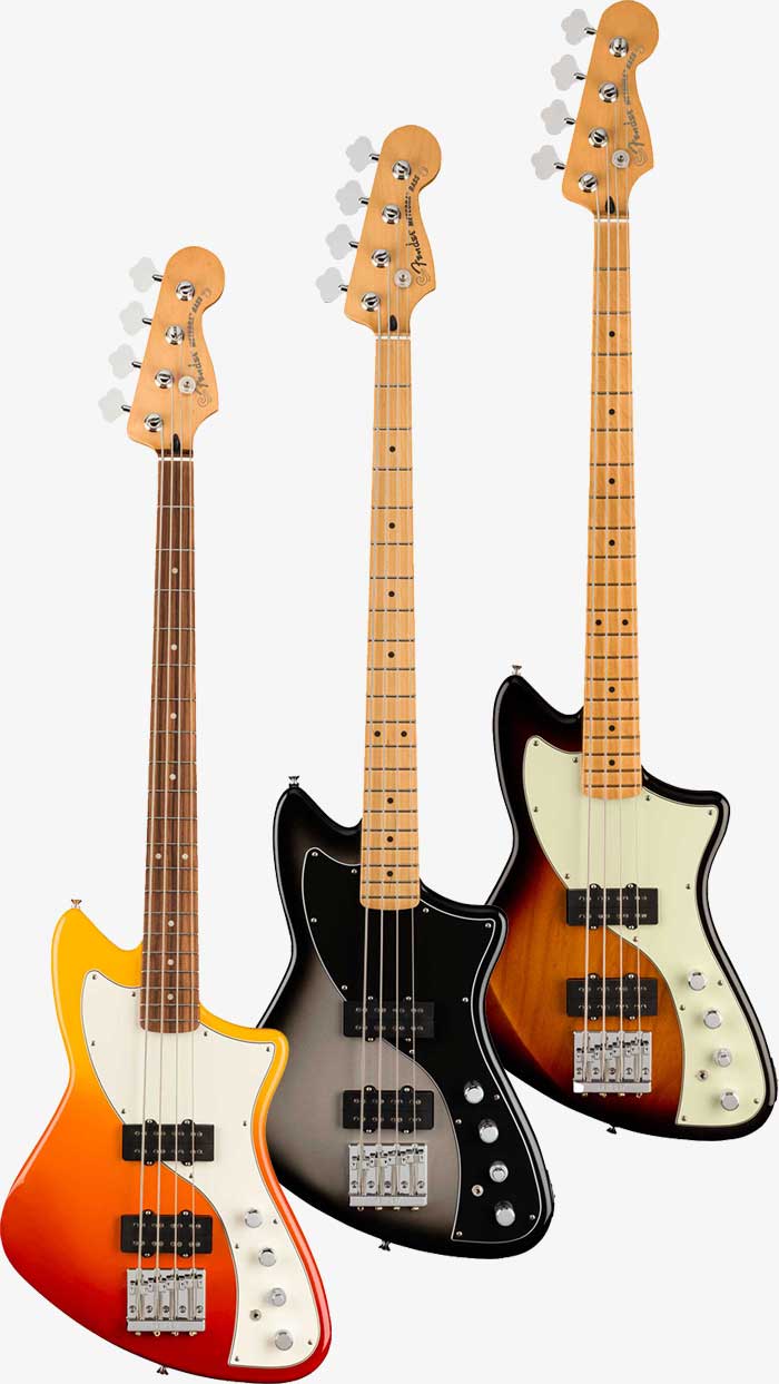 Fender Player Plus Meteora Bass Colours