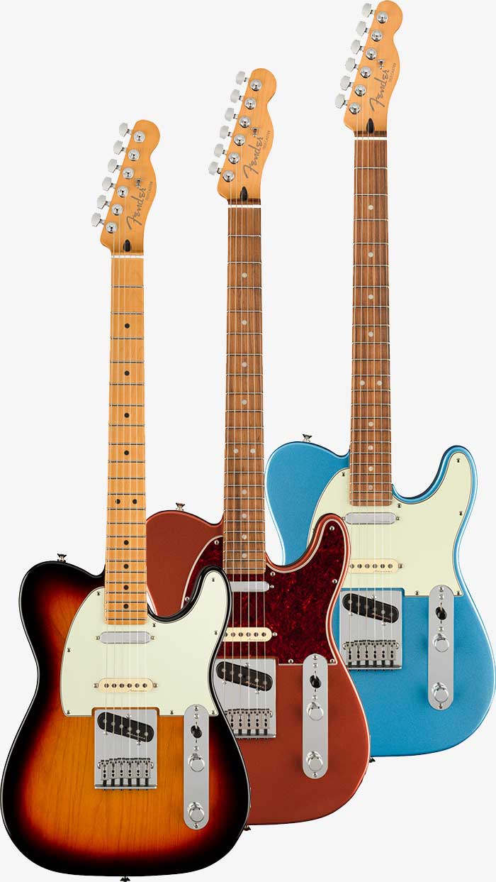 Fender Player Plus Nashville Telecaster Colours