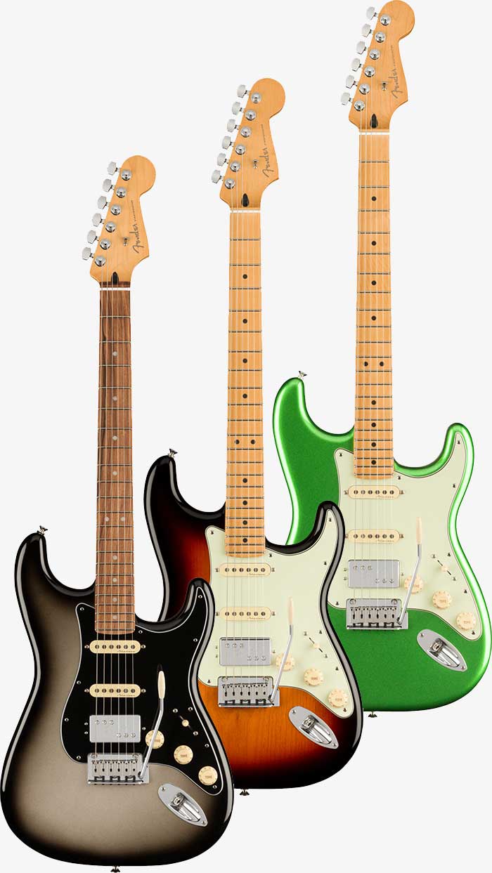 Fender Player Plus Stratocaster HSS Colours