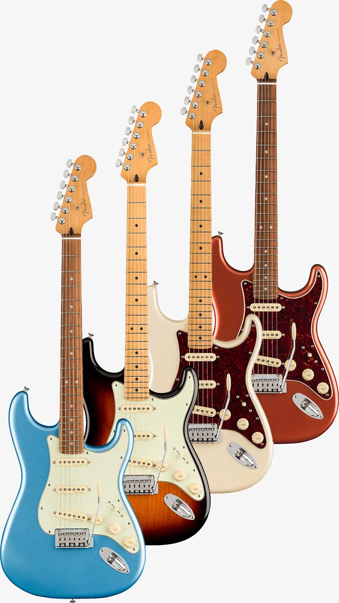 Fender Player Plus Strat Colours