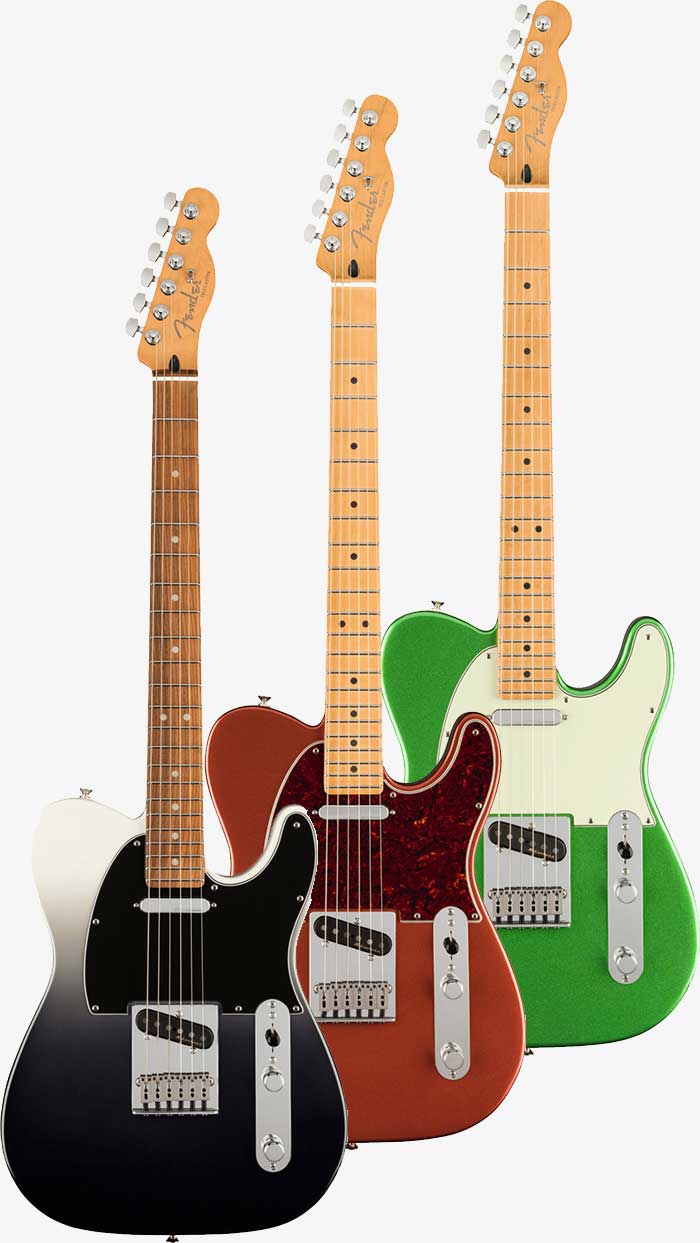 Fender Player Plus Telecaster Colours