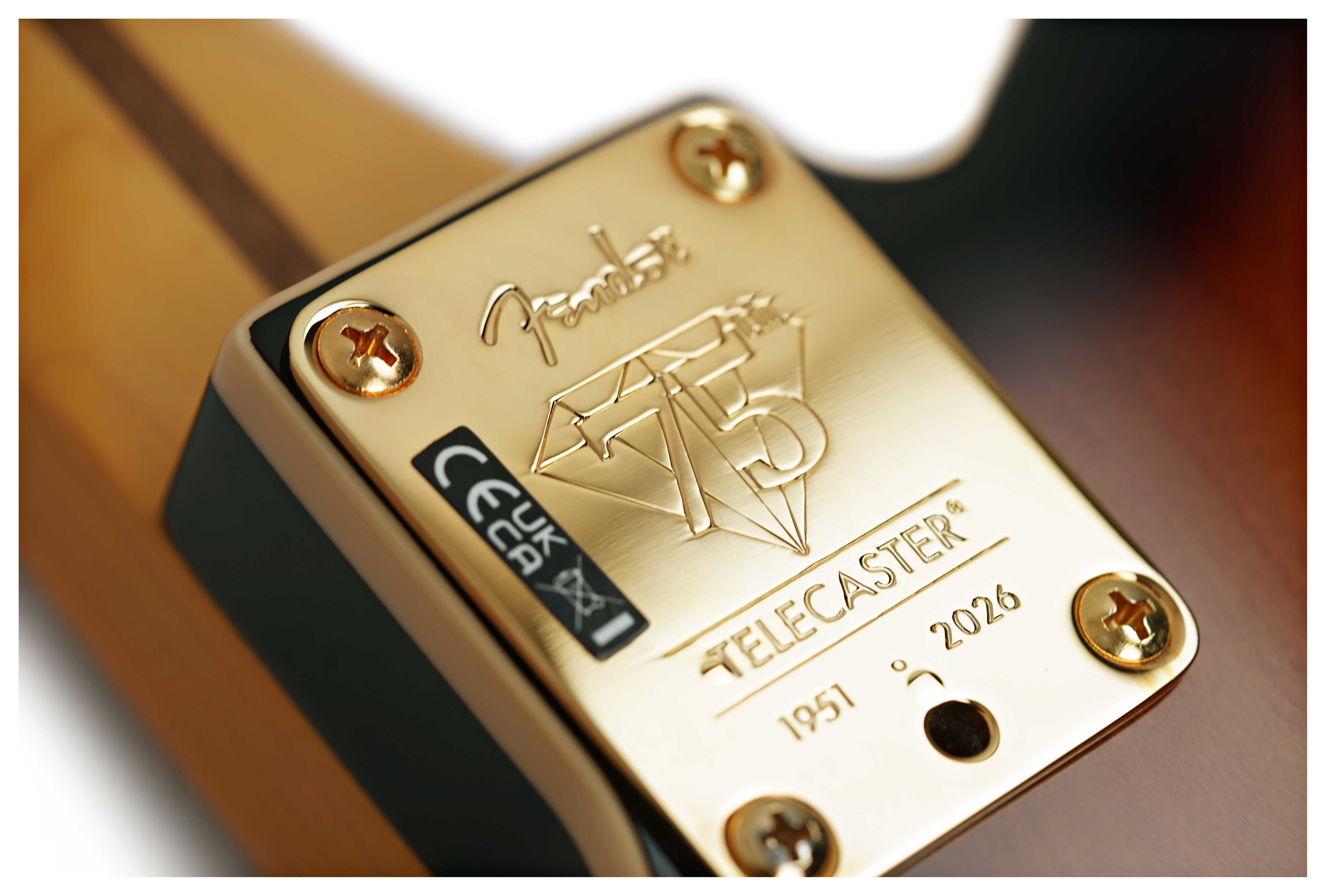 Fender 75th Anniversary American Professional II Custom Telecaster 2 Colour Sunburst Maple Fingerboard #US25111976