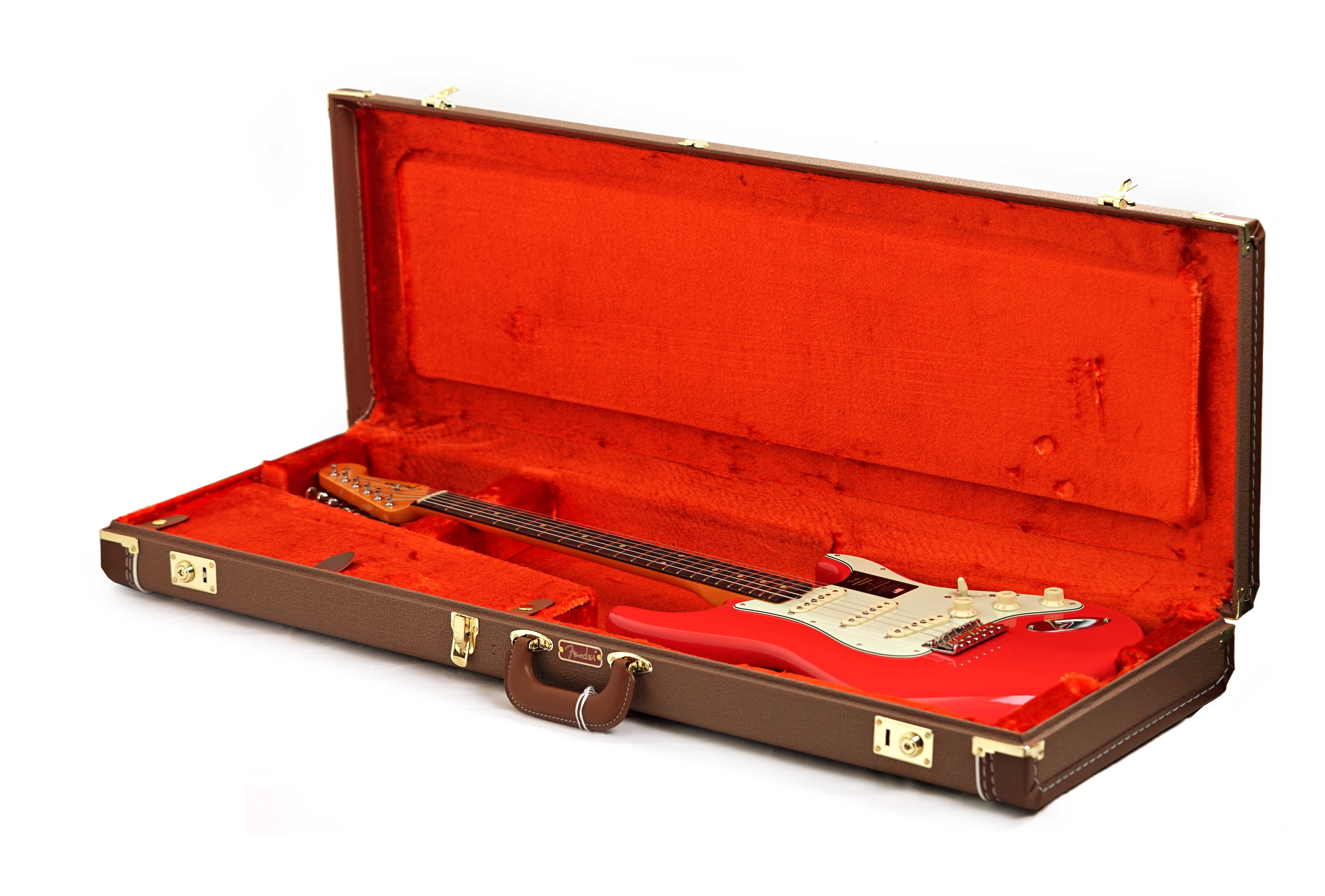 Fender American Vintage II 1961 Stratocaster Rosewood Fingerboard Fiesta Red #V2554854