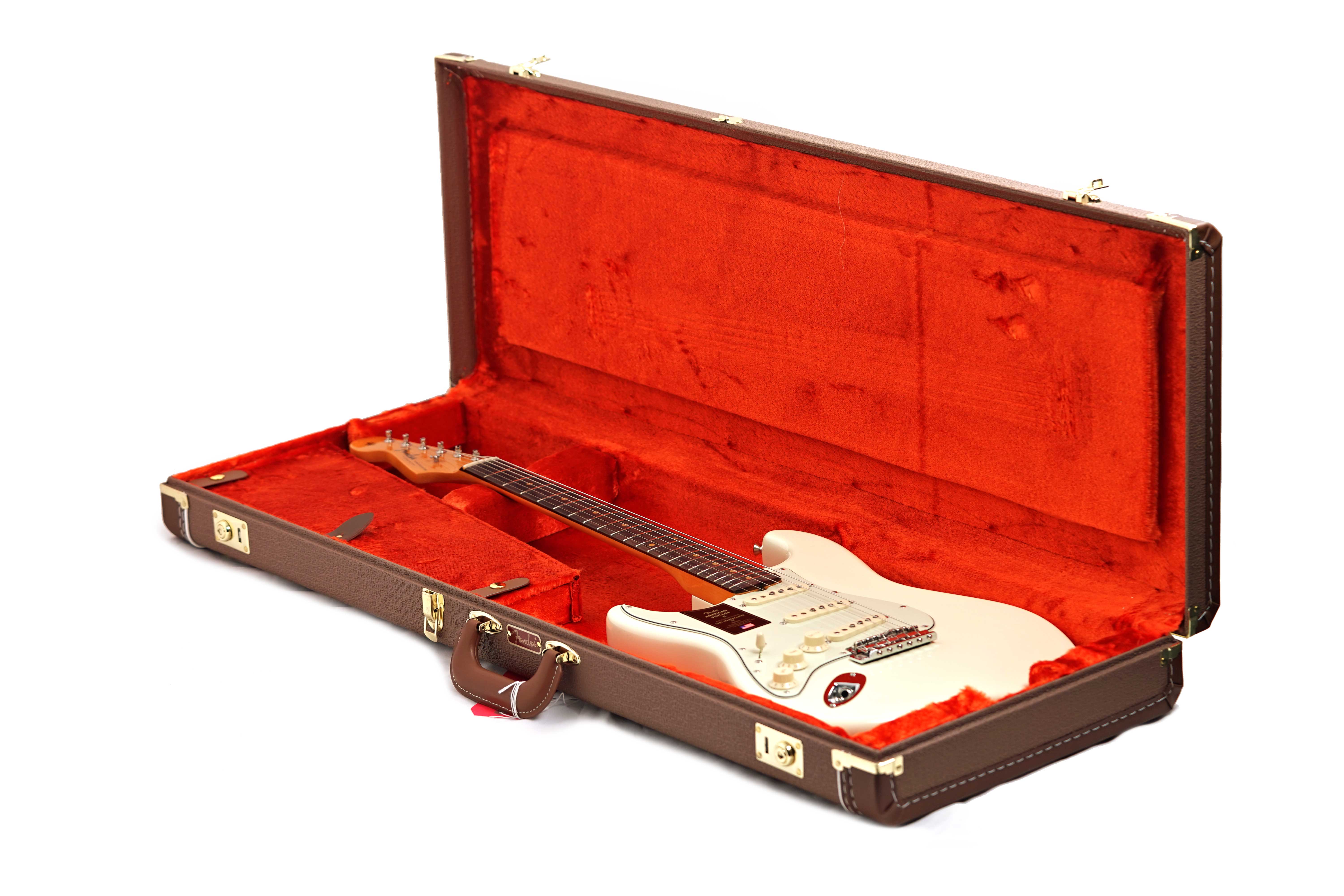 Fender American Vintage II 61 Stratocaster Olympic White Left Handed #V2563094